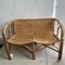 Two-Seater Wicker Love Seat 10