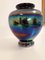 Große Irisierende Murano Glas Vase von Sergio Asti Eosina, 1970er 1