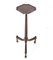 Louis XVI Style Tripod Side Table in Walnut, 1900s, Image 1