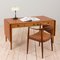 Teak and Oak 305 Desk by Hans J. Wegner for Andreas Tuck, Denmark, 1960s 2