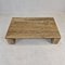 Italian Coffee Table in Travertine, 1980s, Image 9