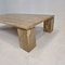 Table Basse en Travertin, Italie, 1980s 19