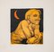 Luigi Guerricchio, Nudo di donna con luna, anni '80, stampa, Immagine 1