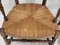 South Western Chairs in Oak & Straw, France, 1900s, Set of 2, Image 5