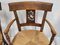 South Western Chairs in Oak & Straw, France, 1900s, Set of 2, Image 8