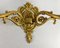Vintage Empire Paired Wall Sconces in Gilt Brass, Set of 2, Image 6
