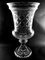 Large Florentine Renaissance Style Cut and Ground Crystal Medici Vase, Italy, 1982 3