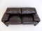 Maralunga 2-Seater Sofa in Leather by Vico Magistretti for Cassina, 1970s 11