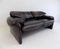 Maralunga 2-Seater Sofa in Leather by Vico Magistretti for Cassina, 1970s 2