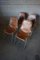 Les Arcs Chairs by Charlotte Perriand for Cassina, 1960s, Set of 4, Image 1