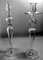 Italian Art Deco Style Crystal Candleholders, 1985, Set of 2 2