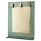 Marine Green Water -Colored Mirror, 1960s 3