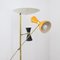 Mid-Century Stehlampe aus Messing im Stil von Arredoluce, 1960er 7