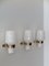 Sconces by Massimo Vignelli for Venini Murano, 1950s, Set of 3, Image 4