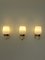 Sconces by Massimo Vignelli for Venini Murano, 1950s, Set of 3 8