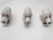 Sconces by Massimo Vignelli for Venini Murano, 1950s, Set of 3, Image 12