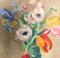 Alexis Louis Roche, Bouquet de fleurs, Öl auf Leinwand 4