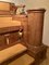 Französische Empire Billard Bank oder Sofa aus Mahagoni & Vergoldetem Holz 12