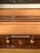 French Empire Billiard Room Bench or Settee in Mahogany & Giltwood 10