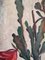 Arne Siegfried, Cactus en fleurs, Oil on Wood, Framed, Image 4