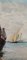 Arthur Jean Baptiste Calame, Barques de pêche sur la lagune de Venise, 1903, Olio su tela, Immagine 7