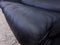 DS 2011 Two-Seater Sofa in Black Leather from de Sede, Image 7