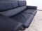 DS 2011 Two-Seater Sofa in Black Leather from de Sede, Image 8