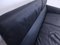 DS 2011 Zwei-Sitzer Sofa aus schwarzem Leder von de Sede 10
