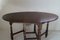 Large Vintage English Gateleg Dining Table by Bevan & Funnel, 1970s 8