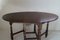 Large Vintage English Gateleg Dining Table by Bevan & Funnel, 1970s, Image 8