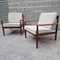 Scandinavian Armchairs in Teak by Grete Jalk for France and Son, 1960s, Set of 2 3