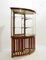 Large Curved Showcase Cabinet, 1940s 2