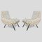 Mid-Century Italian Armchairs, 1950s, Set of 2 1