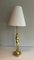 Brass Table Lamp Representing a Stylized Woman, 1970s 12