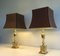 Neoclassic Brass Lamps, 1940s, Set of 2 4