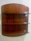 Mid-Century Modern Italian Wall Unit in Walnut, 1950s, Image 2