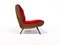 Mid-Century Modern 836 Armchairs by Gianfranco Frattini for Cassina, 1950s, Set of 2, Image 8
