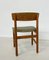 Danish Model 236 Dining Chairs by Børge Mogensen, 1950s, Set of 3 2