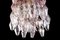 Pink and Ice Poliedri Chandelier attributed to Carlo Scarpa from Venini, 1955 9