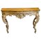 18th Century Italian White Painted Console Table, Rome, 1750s, Image 1