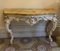 18th Century Italian White Painted Console Table, Rome, 1750s 2