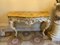 18th Century Italian White Painted Console Table, Rome, 1750s 6
