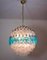 Murano Spherical Poliedri Chandeliers, 1980s, Set of 2, Image 14