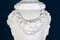 Grands Vases Urnes Blancs en Céramique, Italie, Set de 2 5