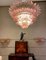 Pink Murano Palmette Chandelier, 1990s, Image 11