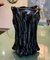Black Iridescent Murano Glass Vase, 1980s, Image 8