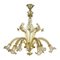 Murano Chandelier attributed to Barovier & Toso, 1960s, Image 1