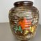 Large Multicolor Fat Lava Pottery Vase attributed to Jopeko, Germany, 1970s, Image 6