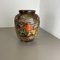 Vaso in ceramica Fat Lava multicolore attribuito a Jopeko, Germania, anni '70, Immagine 3