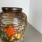 Large Multicolor Fat Lava Pottery Vase attributed to Jopeko, Germany, 1970s 7